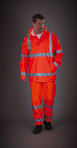 Veste de pluie respirante Hi-Vis Soft Flex – Image 9