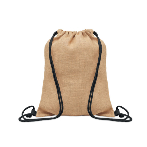 Sac à cordon en jute MO2190