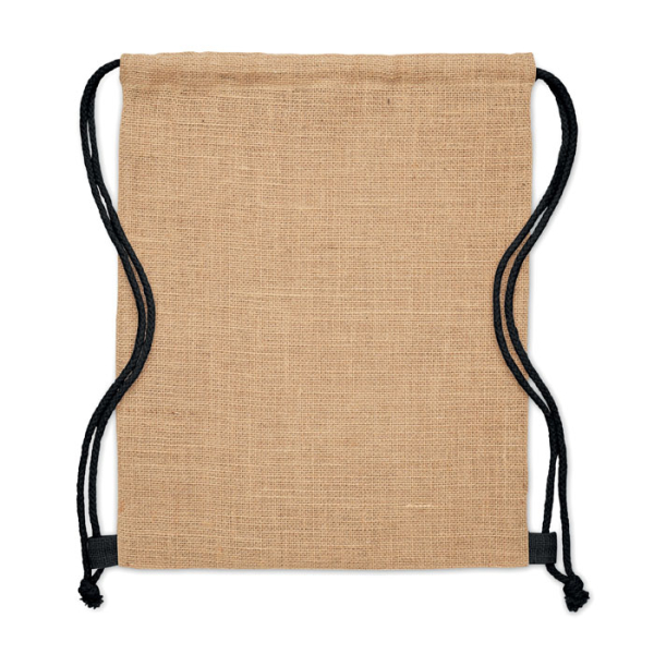 Sac à cordon en jute MO2190