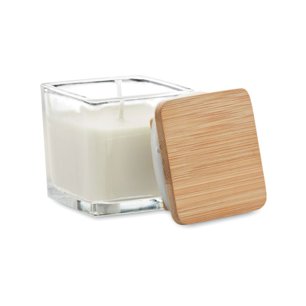 Bougie parfumée carrée 50gr MO2235