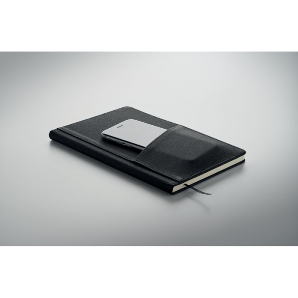 Carnet A5 en PU avec pochette MO2285
