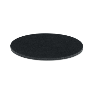 Sous-verre rond en feutre RPET MO2356
