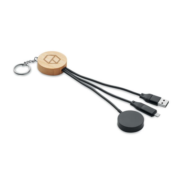Porte-clés câble 4 en 1 60W MO2451