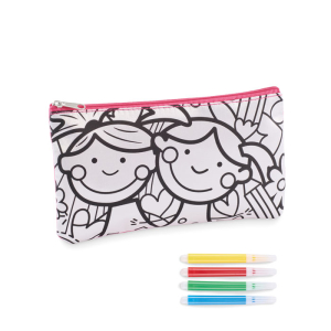 Trousse à crayons avec feutres MO2505