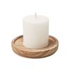 Bougeoir rond avec bougie MO6282 2 mo6282 40