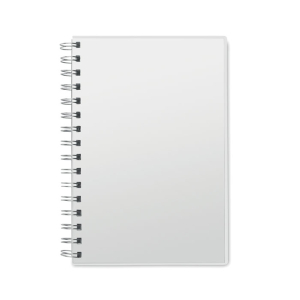 Carnet A5 à spirales en RPET MO6532
