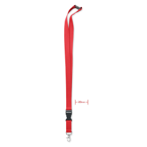 Lanyard coton 20mm MO6708
