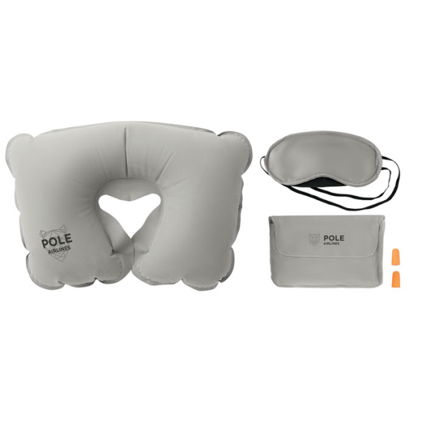 Set oreiller, masque, bouchons MO7263