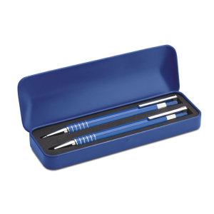 Set stylo bille étui métal MO7323