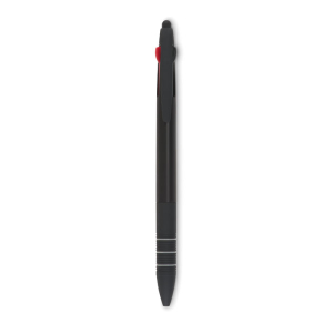 Stylo bille stylet 3 couleurs MO8812