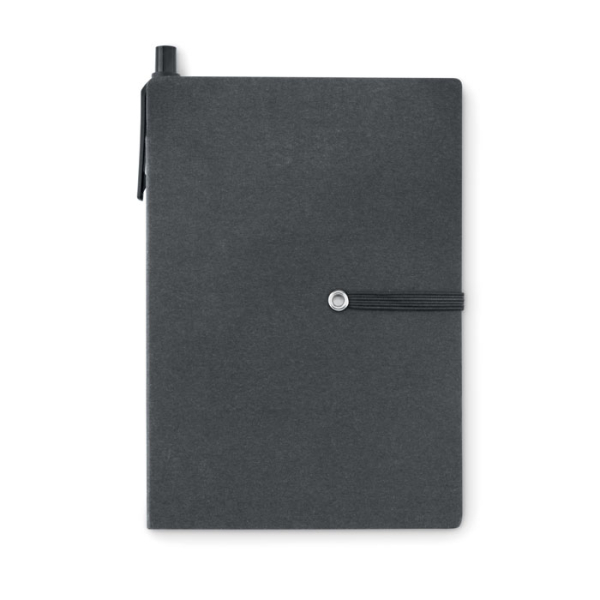 Carnet recyclé ligné et stylo MO9213
