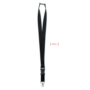 Lanyard crochet métal 25mm MO9661
