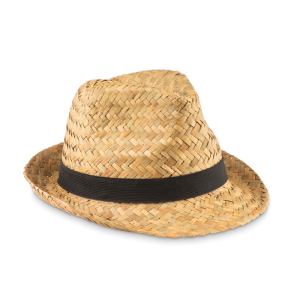 Chapeau en paille naturelle MO9844