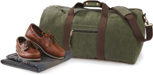 Sac de voyage vintage en toile