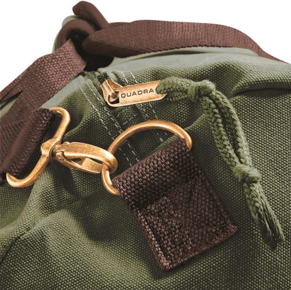 Sac de voyage vintage en toile – Image 2