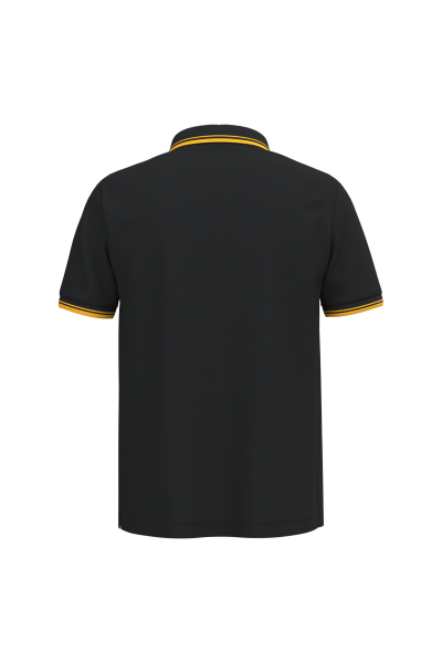 Polo homme manches courtes à liserés contrastés – Image 328