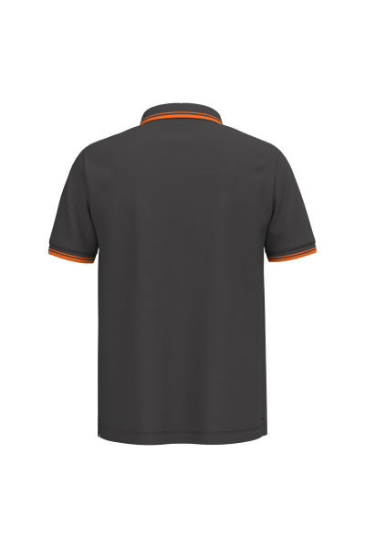 Polo homme manches courtes à liserés contrastés – Image 330