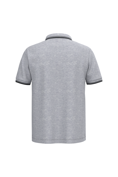 Polo homme manches courtes à liserés contrastés – Image 342