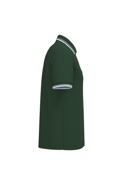 Polo homme manches courtes à liserés contrastés – Image 333