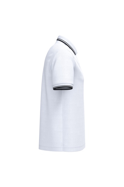 Polo homme manches courtes à liserés contrastés – Image 349