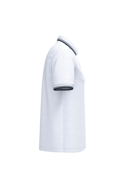 Polo homme manches courtes à liserés contrastés – Image 351