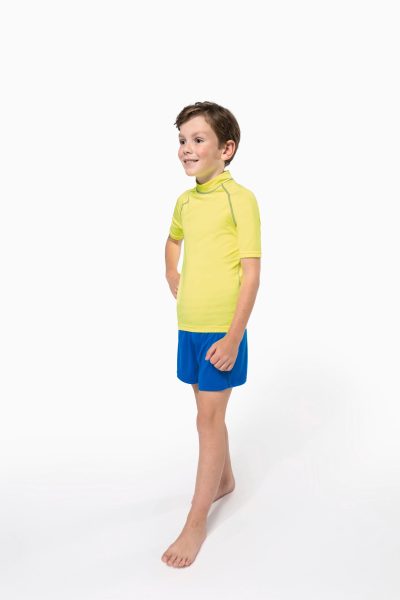T-shirt technique à manches courtes avec protection anti-UV enfant – Image 341