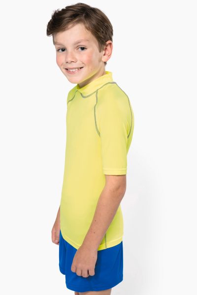 T-shirt technique à manches courtes avec protection anti-UV enfant – Image 339