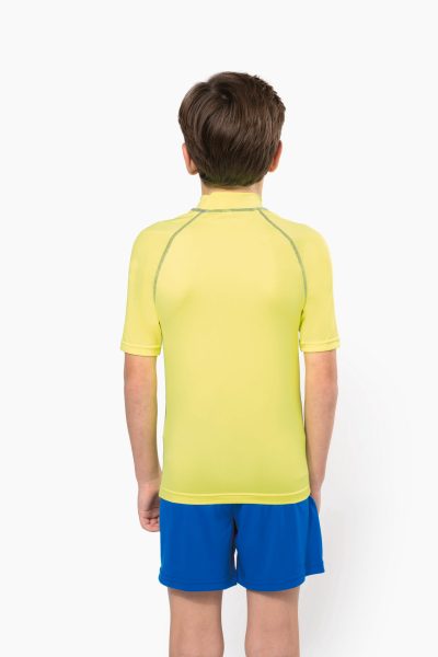 T-shirt technique à manches courtes avec protection anti-UV enfant – Image 338