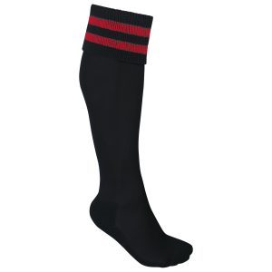 Chaussettes de sport rayées unisexe