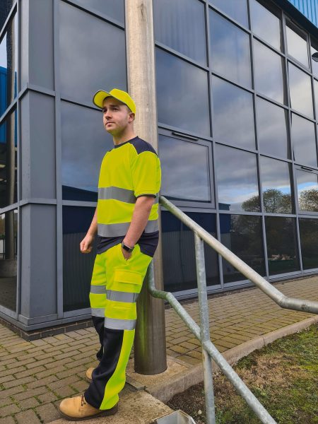 T-shirt bicolore Hi-vis – Image 19