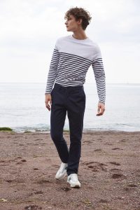 T-shirt breton à manches longues
