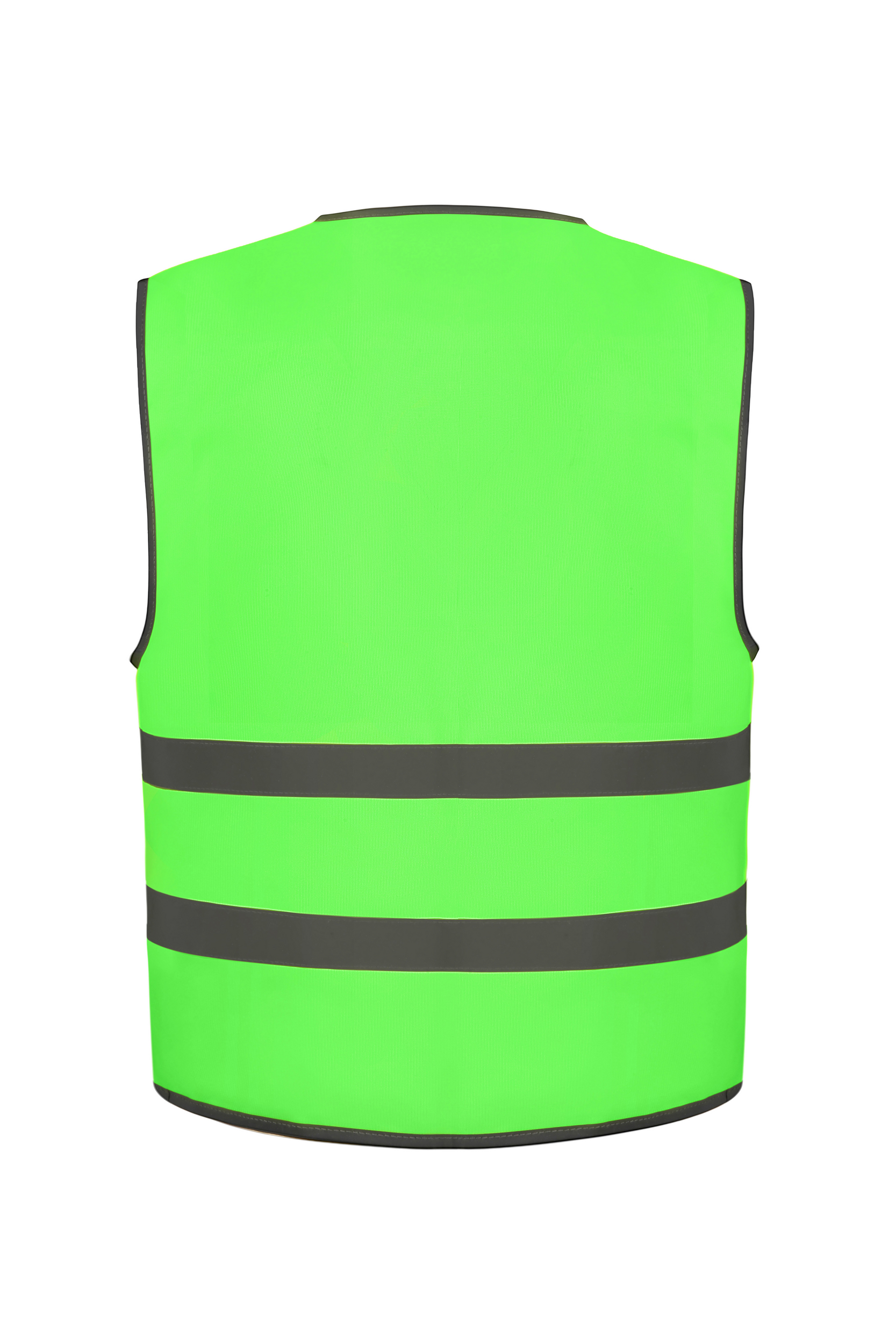 Gilet avec bordures et bandes réfléchissantes