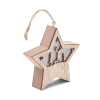 Suspension étoile MDF avec led CX1527