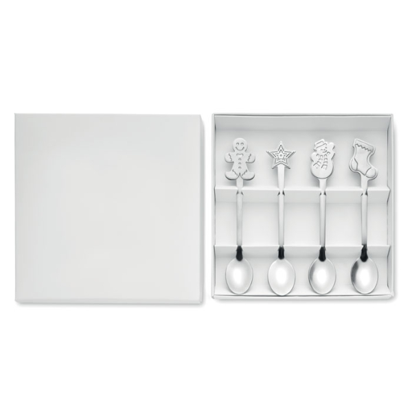 Set 4 cuillères à thé de Noël CX1533