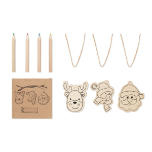 Décorations en bois à dessiner CX1535