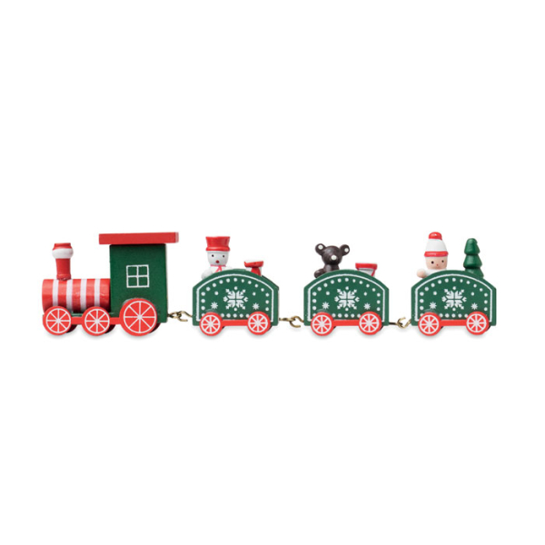 Train de Noël en bois CX1559