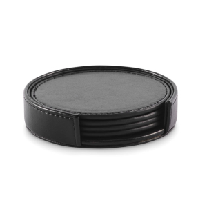 Lot de 4 sous-verres en PU MO2615