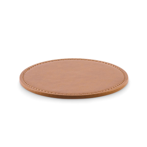 Sous-verre rond en PU MO2616