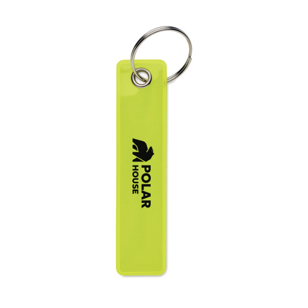 Porte-clés réfléchissant PVC MO2626