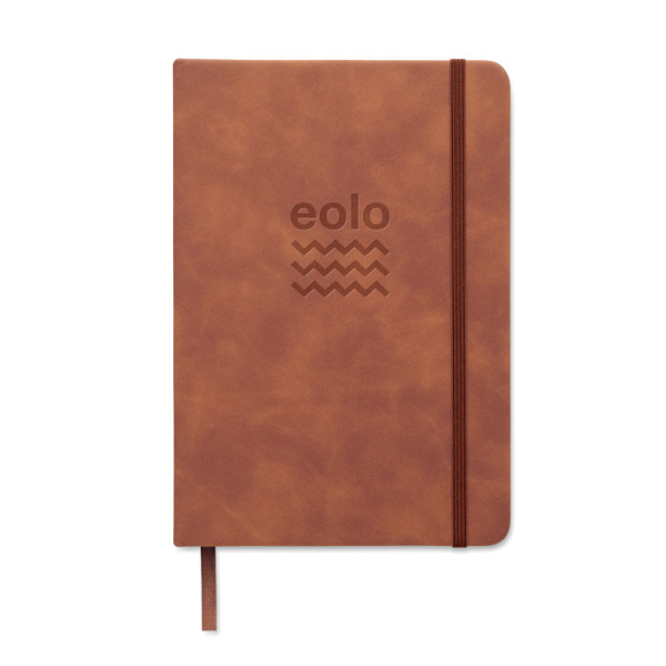 Carnet A5 en PU effet patine MO2664