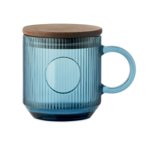 Mug en verre strié 300ml MO2752