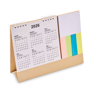 Calendrier de bureau avec mémo MO2756