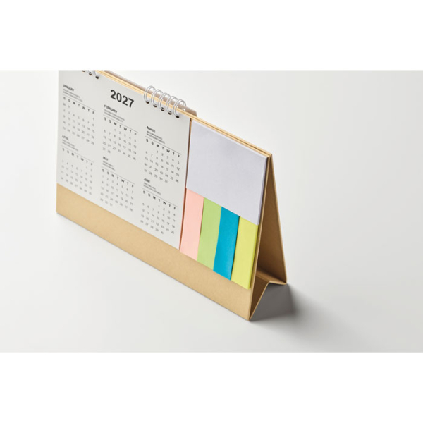 Calendrier de bureau avec mémo MO2756