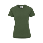141007 675 T Shirt Lady Dk Green Front