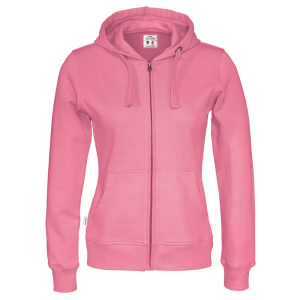 141009 SWEATSHIRT À CAPUCHE FULL ZIP FEMME - CERTIFIÉ GOTS