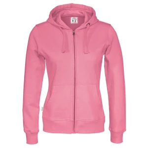 141009 SWEATSHIRT À CAPUCHE FULL ZIP FEMME - CERTIFIÉ GOTS