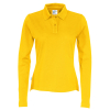 141017 255 polo LS pique lady F yellow
