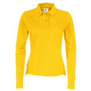 141017 POLO PIQUE MANCHES LONGUES FEMME - CERTIFIÉ GOTS