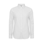 141051 100 PoplinShirt White Front 1