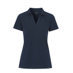 141505 855 Stretch Pique Lady Navy Front 1
